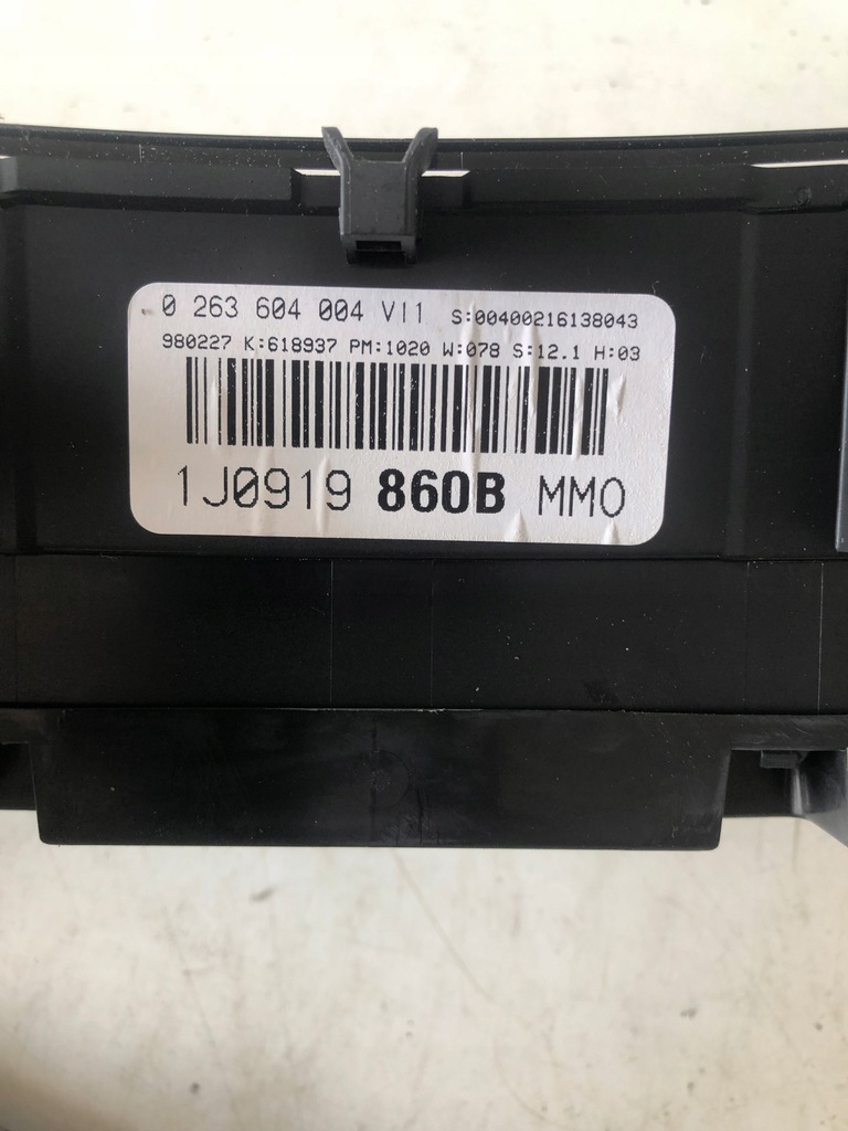 фото №4, Блок управления набор стартовый volkswagen golf iv 1.9 tdi 038906018j