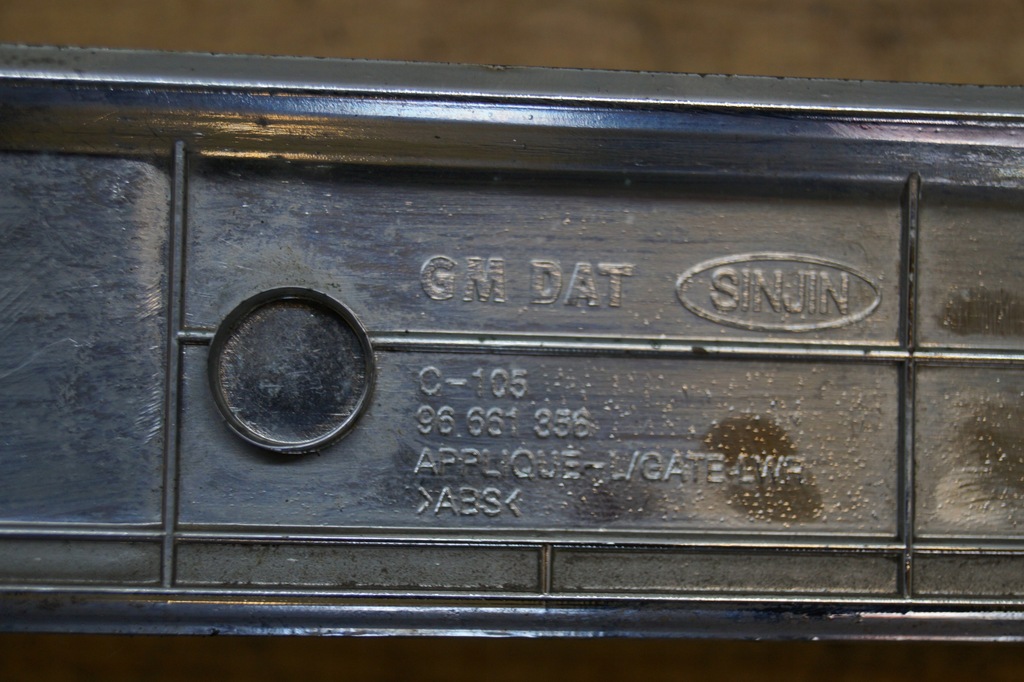 фото №8, Молдинг кришки хром задня opel antara 96661356