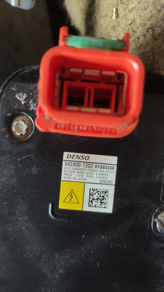 фото №8, Toyota corolla e21 ux c-hr 1.8 h компресор кондиціонера