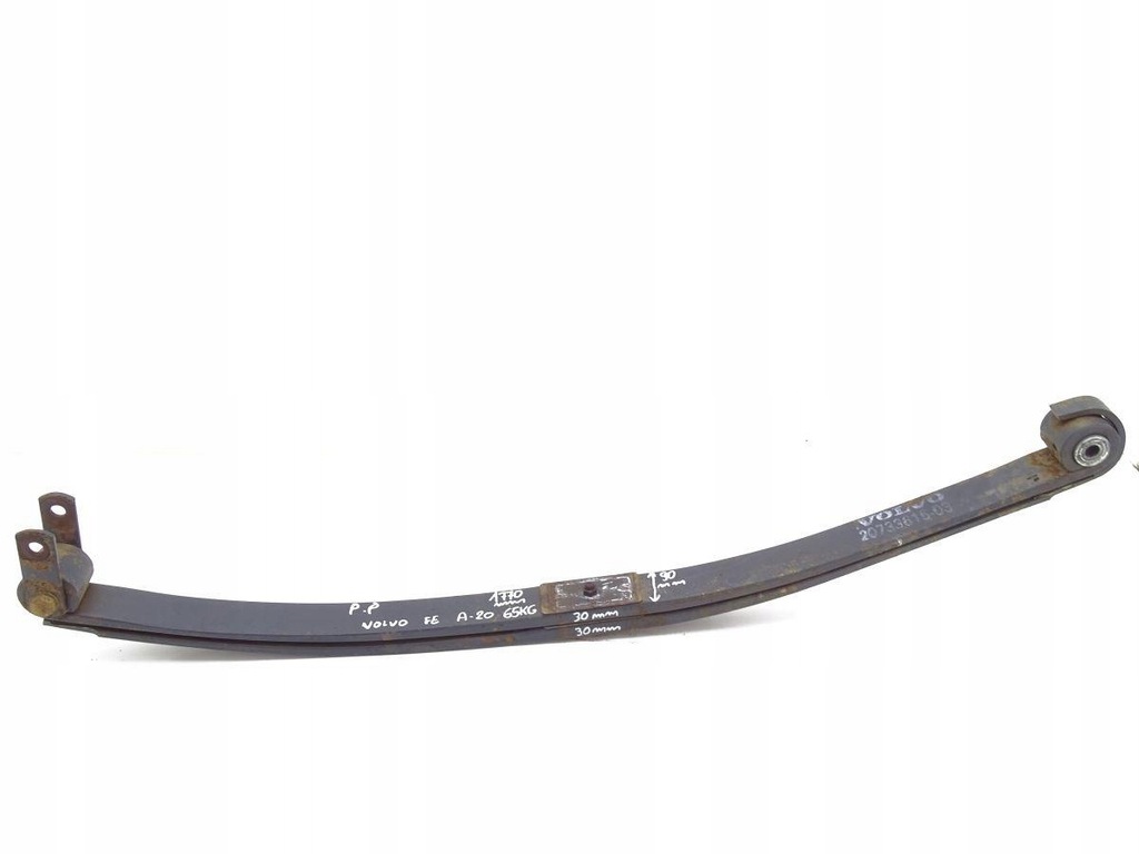 фото №1, Volvo fe fl 06- euro 5 рессора перед 2 щетки 9 cm