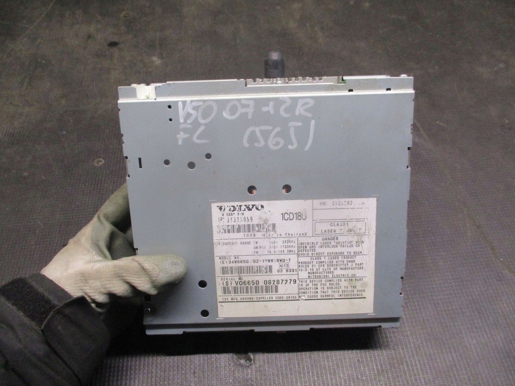 фото №8, Радіо 31328059 volvo v50 lift 08-12 r.