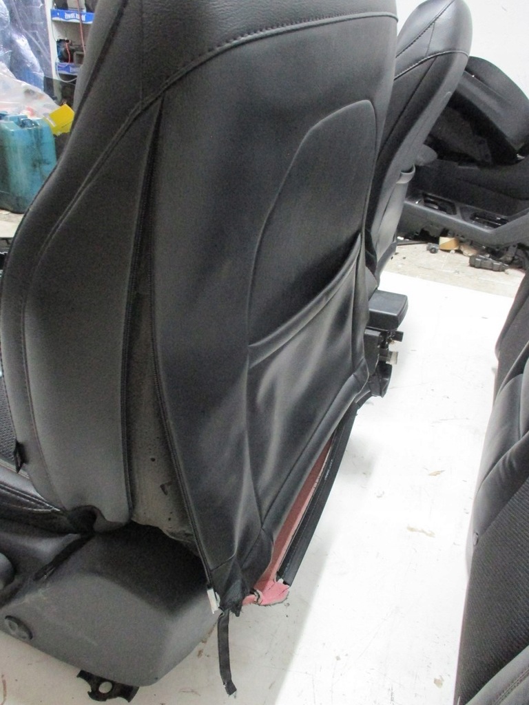 фото №9, Обивка pół кожа сиденья jeep compass ii