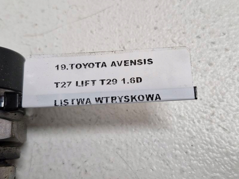 Toyota avensis t27 t29 1.6 d молдинг упорскування регулятор тиску пального Зі Шроту