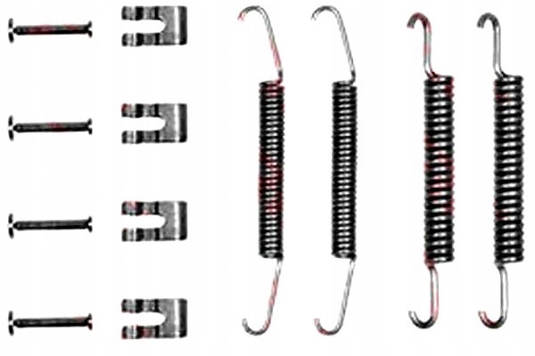 фото №2, Trw набор монтажный колодка abarth ritmo fiat 127