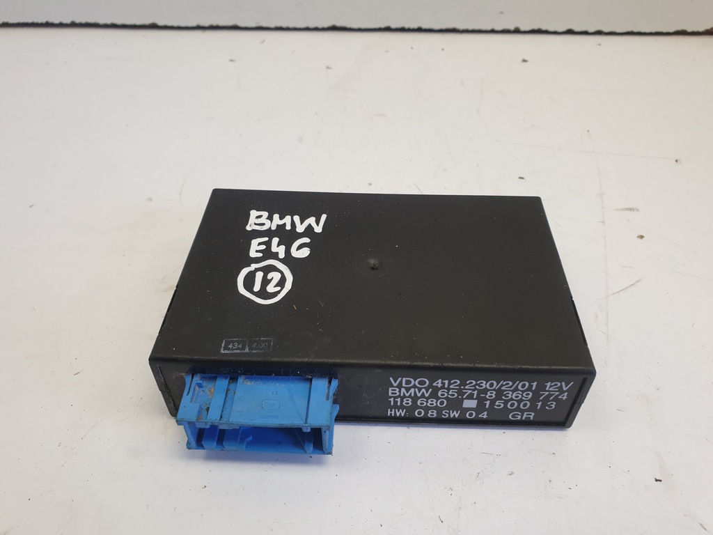 фото №1, Bmw e46 блок управления круиз-контроль модуль 8369774