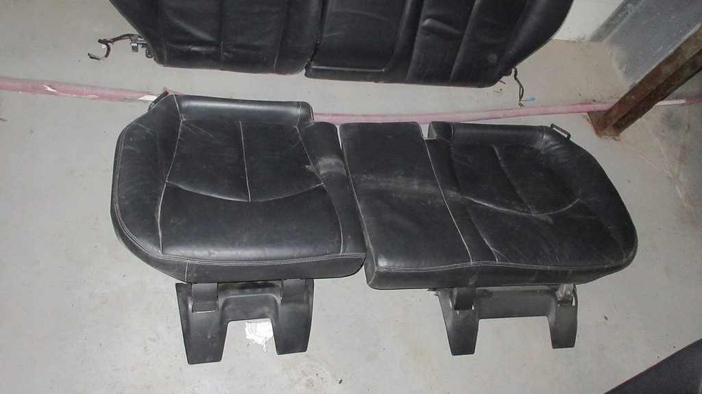 фото №10, Mercedes w211 сиденья сиденье обивка кожа czarna kombi