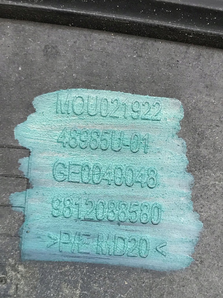 фото №9, Citroen c3 iii правая молдинг крыла передний перед 9812088580