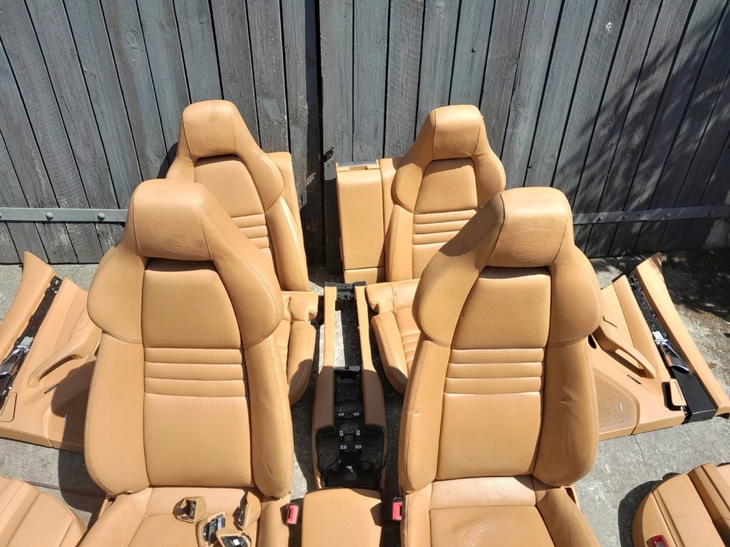 фото №4, Porsche panamera 970 комплект сиденья обшивки