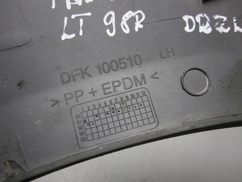 фото №4, Молдинг дверь задняя левая land rover freelander 98r