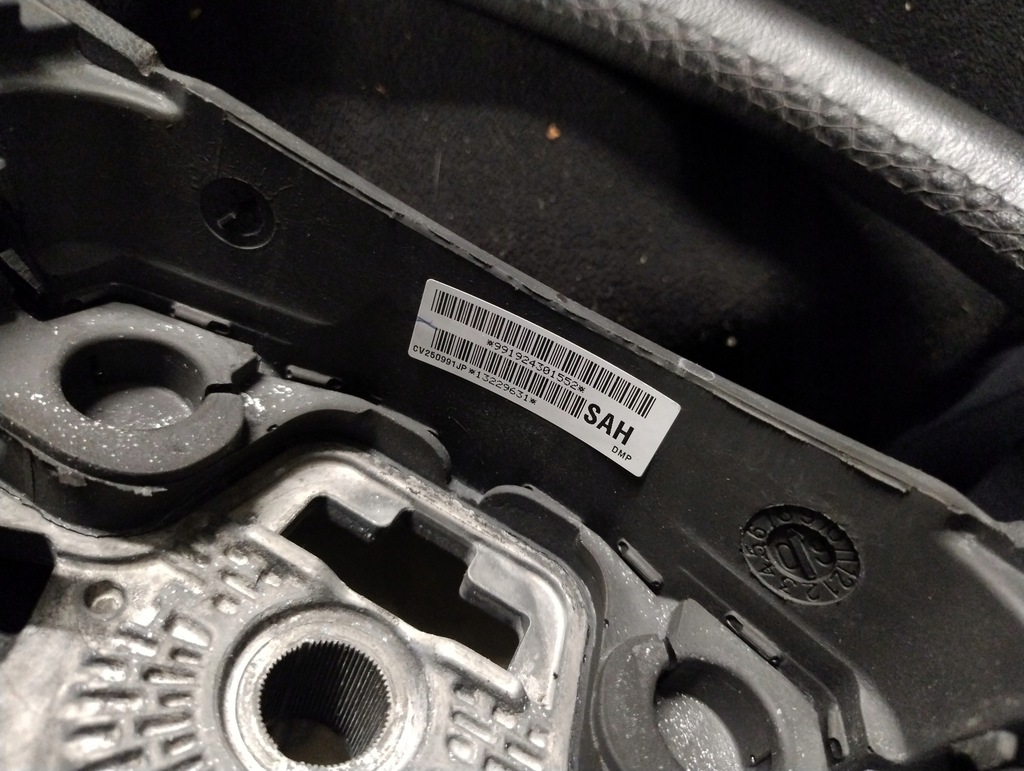 фото №9, Fiat grande punto evo воздуховод трёхспицевая кожаный многофункциональный