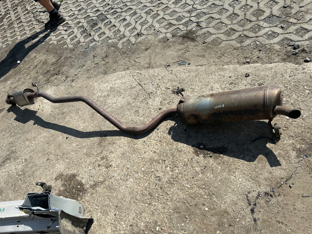 фото №1, Kia venga 1,4 гаситель выхлоп