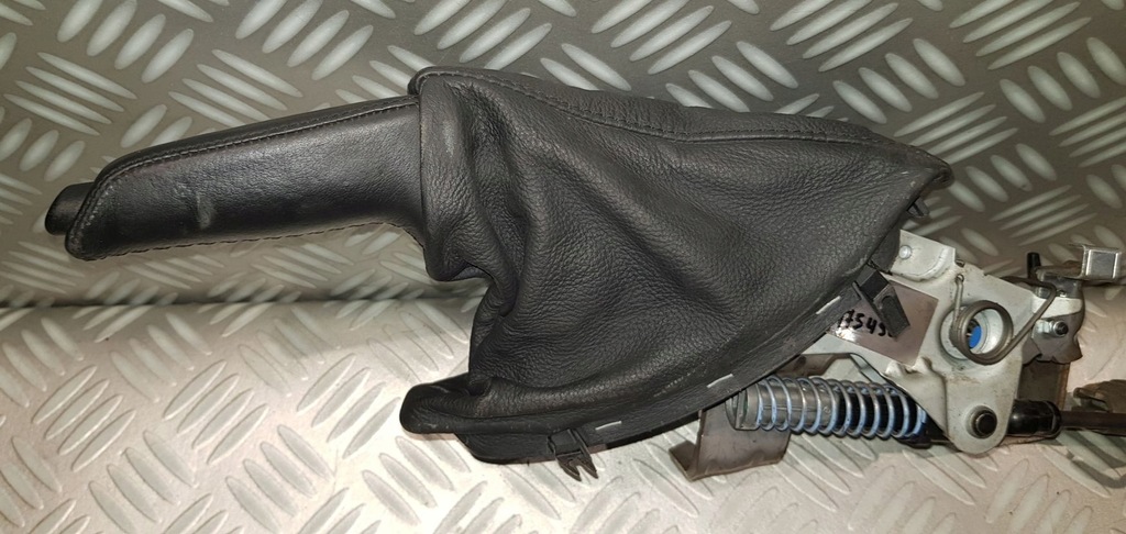 фото №11, Bmw 5 e60 e61 рычаг тормоза ручного ручка чехол чёрный 6775490 euro