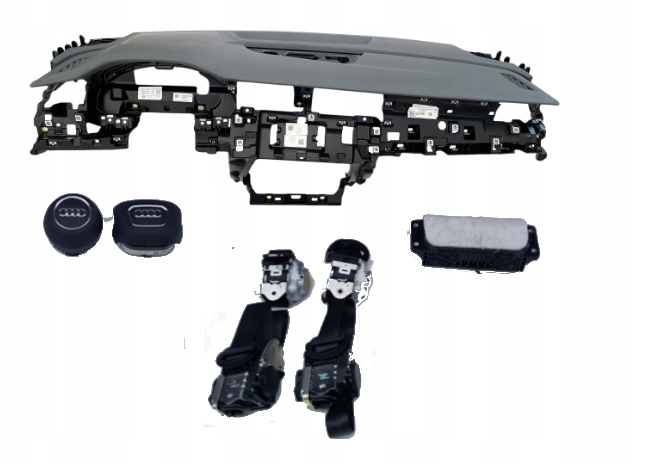 фото №1, Audi q8 приборная панель подушки безопасности подушка безопасности ремни комплект