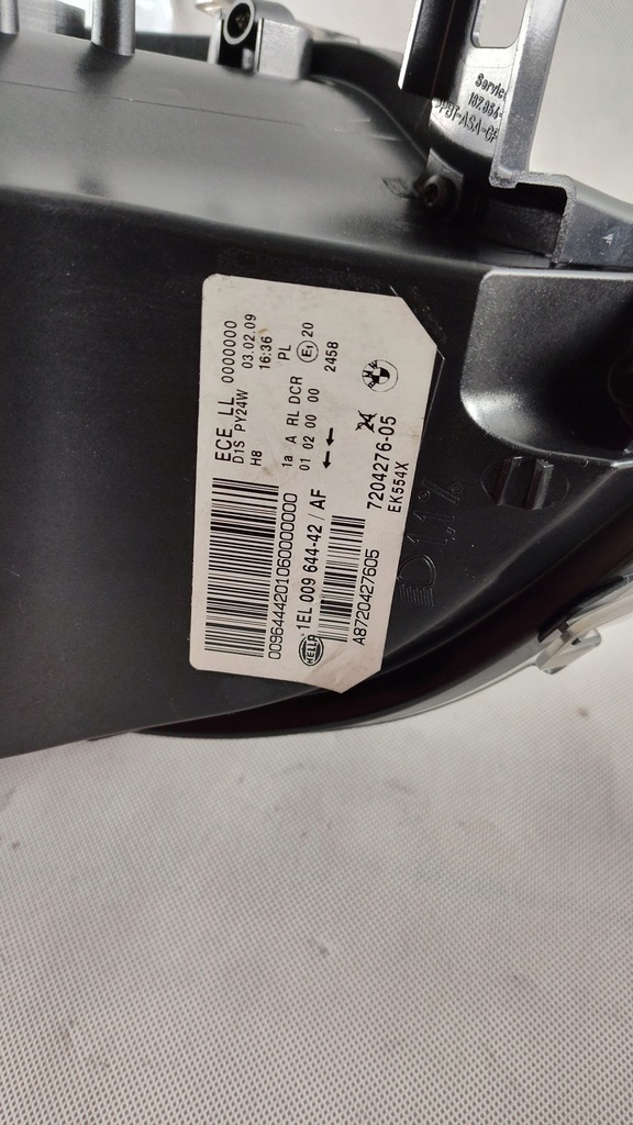 фото №12, Bmw x6 e71 ксенон правый некорректируемый фара лампа правая 7204276