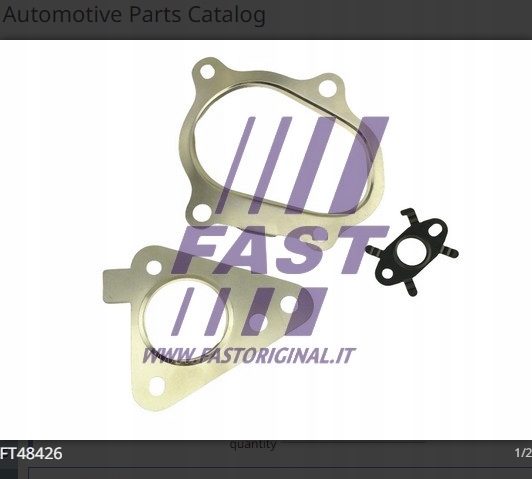 фото №2, Набор прокладка турбины renault master ii 98 2.5 dci