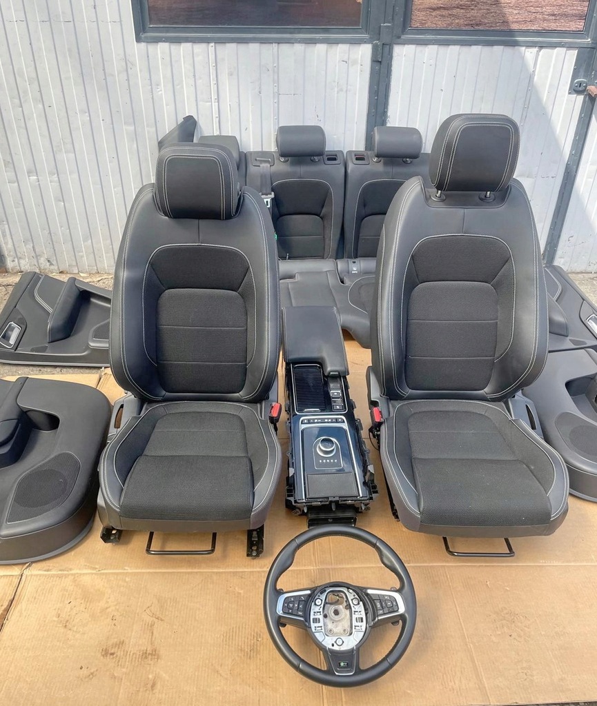 фото №1, Jaguar f-pace x761 r-dynamic сидіння заднє сидіння салон оббивка тунель