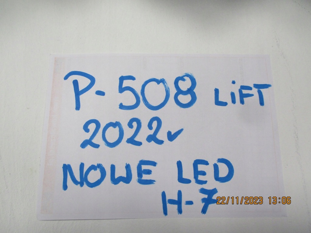 Купити Фара правий peugeot 508 рестайлінг  22r led h7 нова