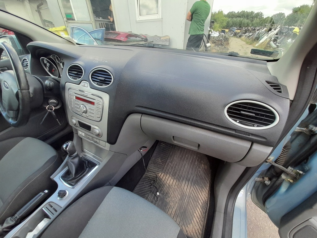 фото №11, Ford focus ii mk2 lift pulpit панель приладів приладова консоль