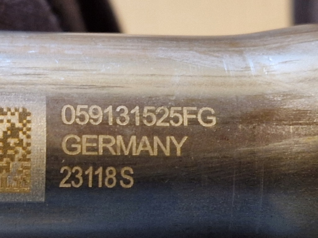 Audi q7 4m0 3,0tdi 059131525fg сетка труба выхлоп трубка шланг nowa оригинальный номер Цена