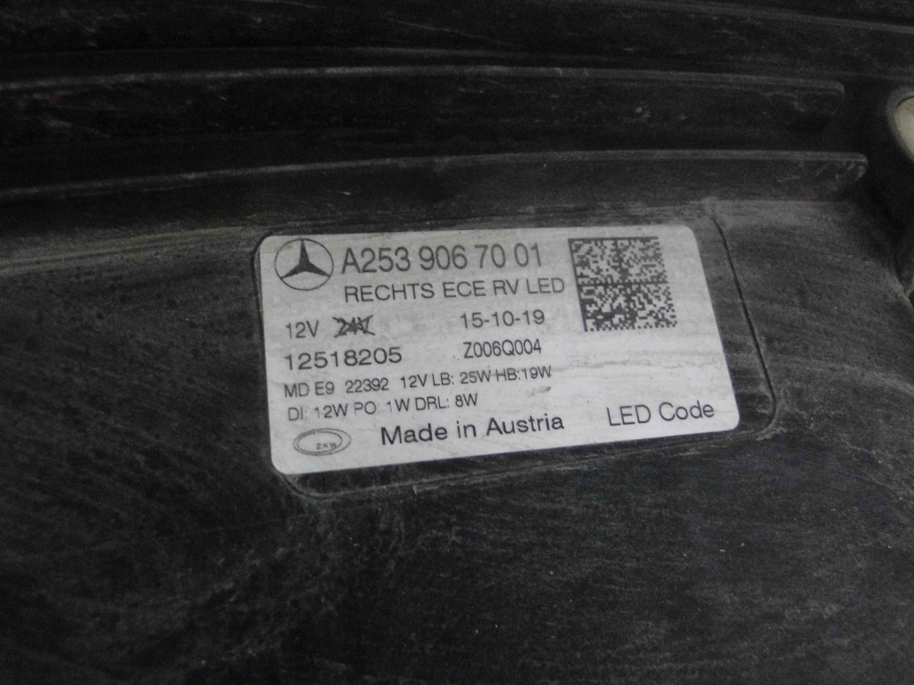 Mercedes glc w253 рестайлинг  full led фара правый  перед в Украине