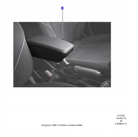 фото №1, Подлокотник ford transit connect 2018-