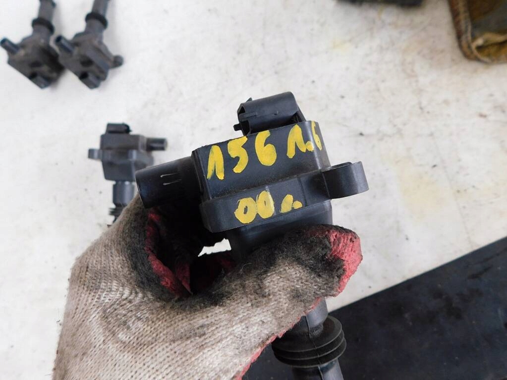 фото №6, Alfa romeo 156 1.6 00r котушка запалювання 1227030062