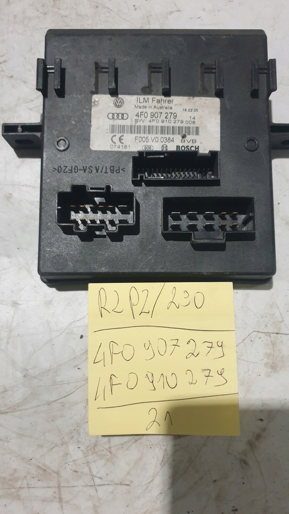 фото №1, Модуль світла audi a6 c6 4f0907279 4f0910279