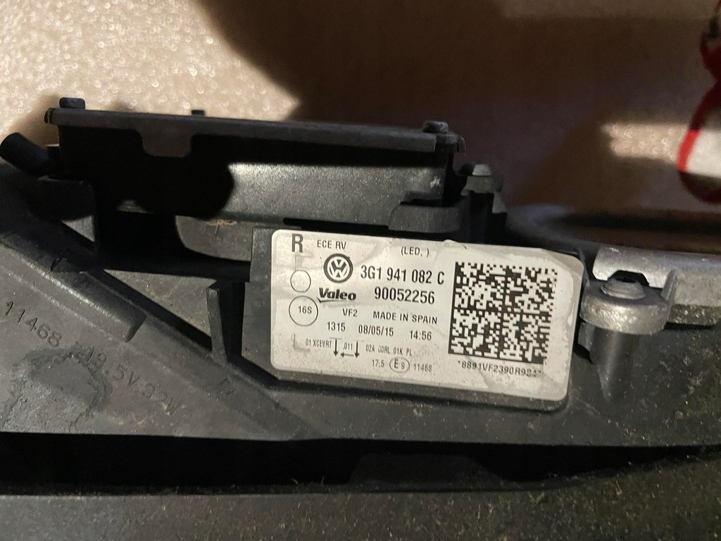фото №10, Vw passat b8 лампа лампи перед full led права 3g1941082c