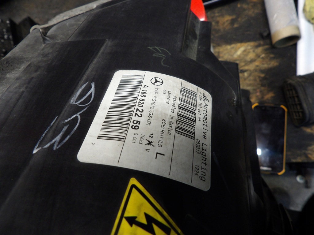 фото №6, Лампи лампа перед передні a1668202259 a1668202359