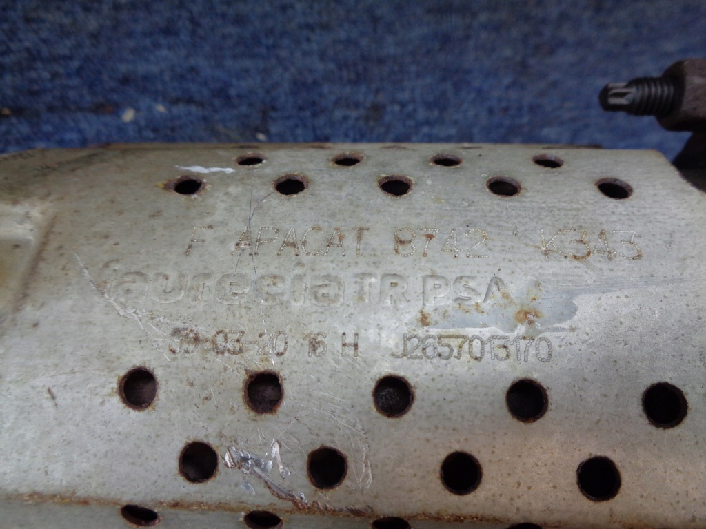 фото №8, Колектор випускний каталізатор fiat qubo fiorino citroen nemo bipper k343