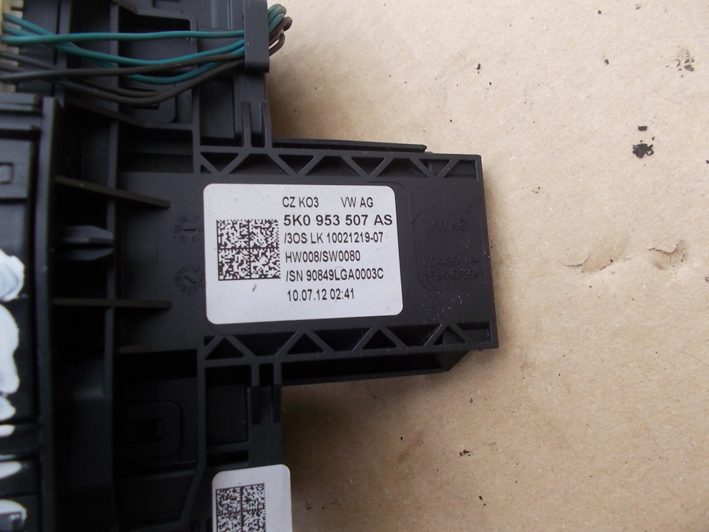 фото №2, Перемикач комбінований 5k0953507as octavia ii lift