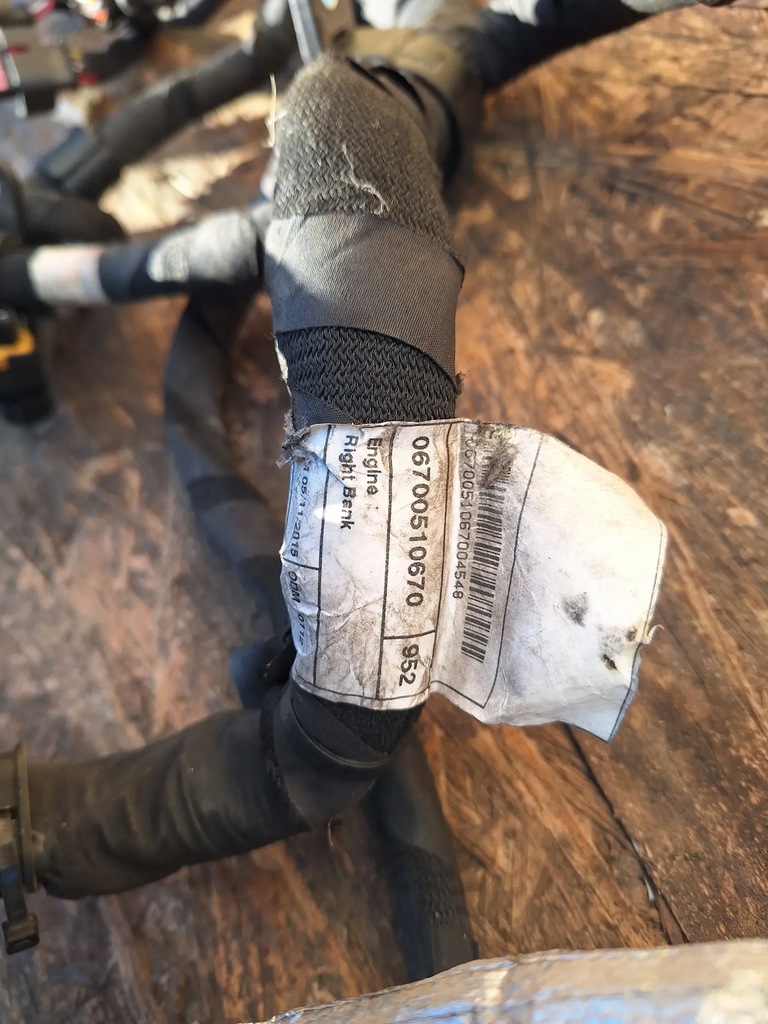 фото №6, Жгут двигателя 06700510670 alfa romeo giulia 2.9 би-турбо