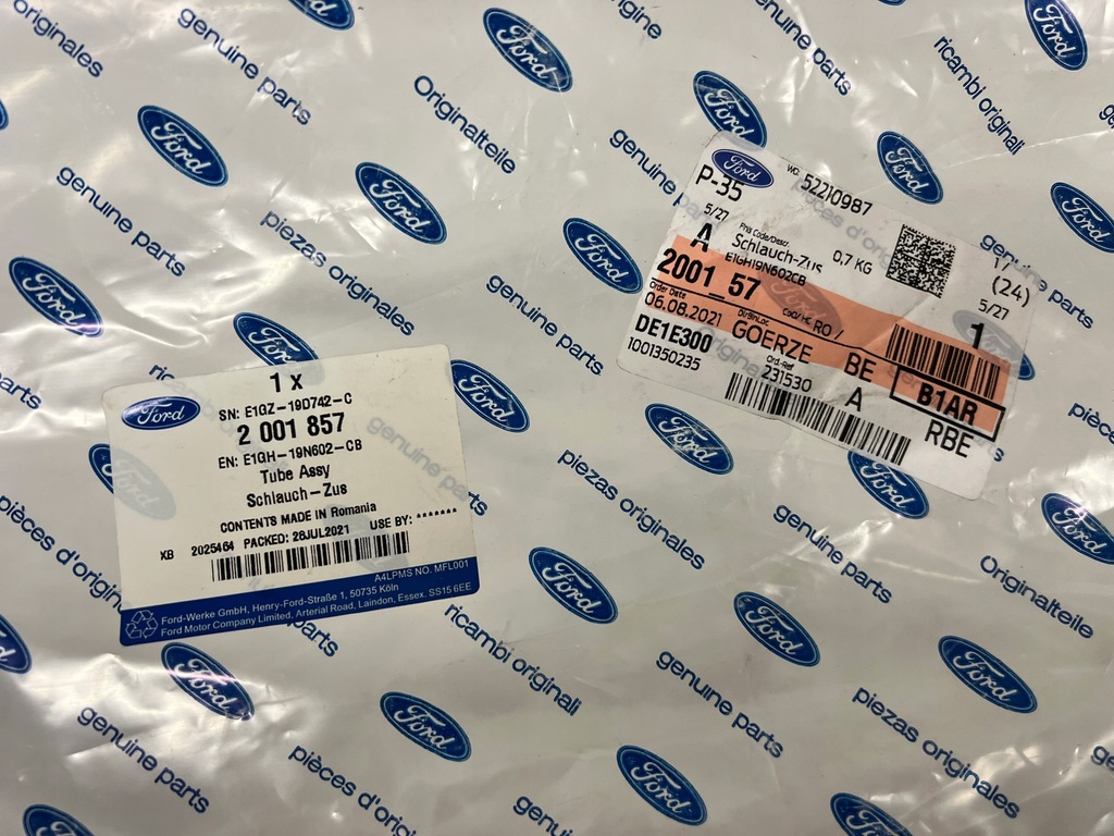 фото №7, Шланг кондиціонера ford edge e1gh-19n602-cb новий