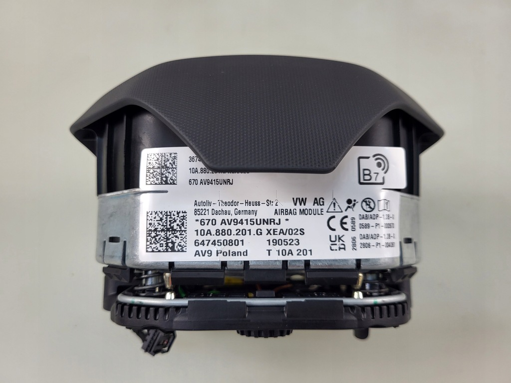 фото №11, Vw id3 id.3 id4 id.4 t-ctoss подушка подушка безопасности водителя руля nowa