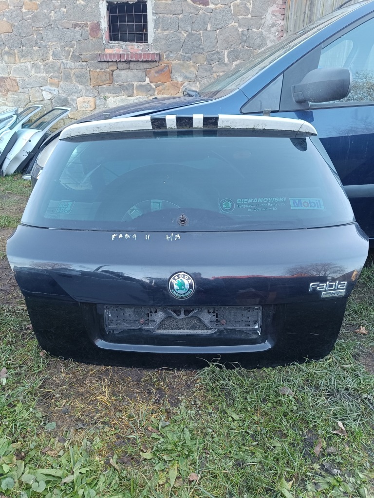 фото №1, Крышка багажника багажника skoda fabia ii 9910 hb
