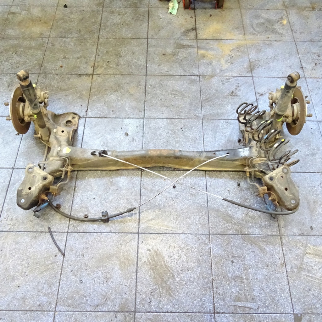 фото №1, Citroen c 3 ii oś задняя балка