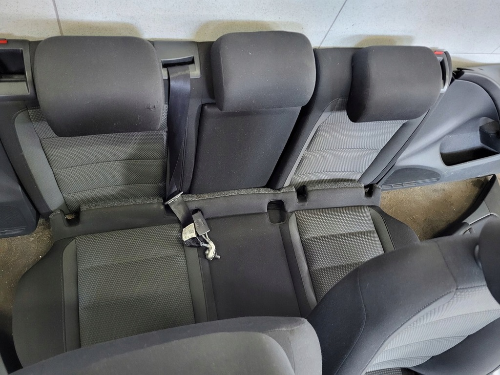 фото №11, Vw golf vi lift hb 5-двері сидіння сидіння обшивка обшивки заднє сидіння uk