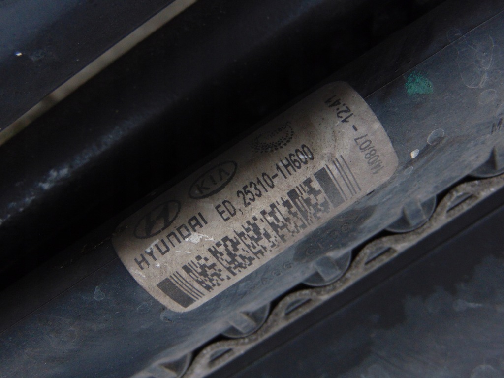 фото №10, Вентилятор радиатор wody кондиционера kpl kia ceed i 2006r- 1.6crdi europa