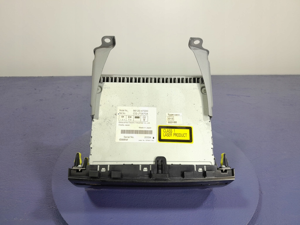 фото №5, Toyota prius ii 03- радио проигрыватель cd 86120-47220