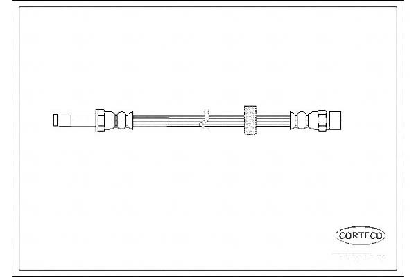 Купити Шланг гальмівний corteco 1l0611701 a sl5260