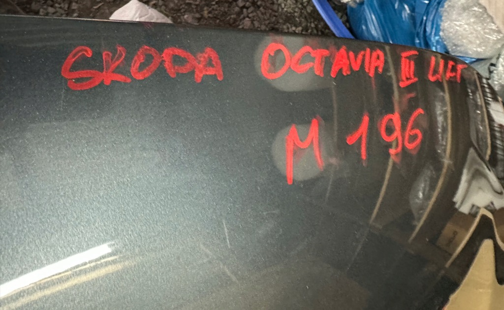 фото №10, Капот кришка двигуна skoda octavia iii lift fl 5e