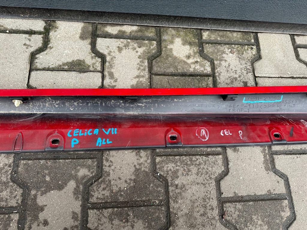 фото №11, Toyota celica vii молдинг поріг права 76911-20060