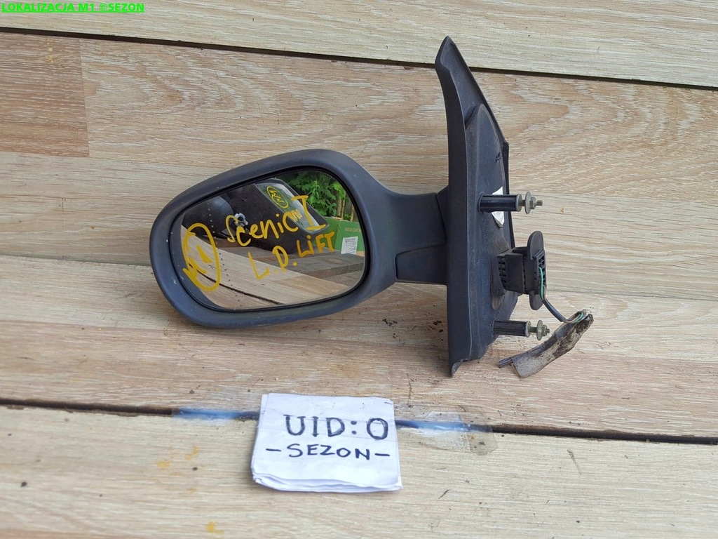фото №1, Зеркало наружное электрический левая fiat renault scenic i lift 014092