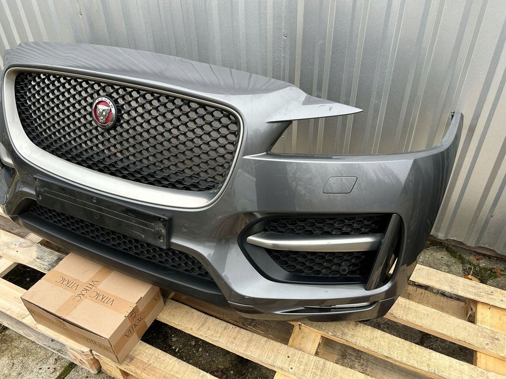 фото №9, Kompletny бампер r-sport jaguar f-pace x761 4pdc
