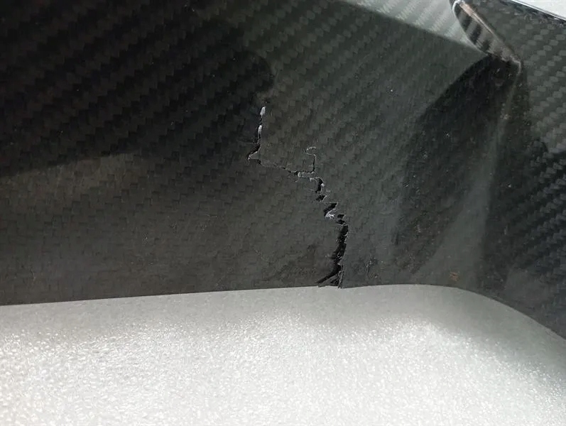 Bmw 4 g83 m4 rear бампер 8075031 карбон with defects - Киев