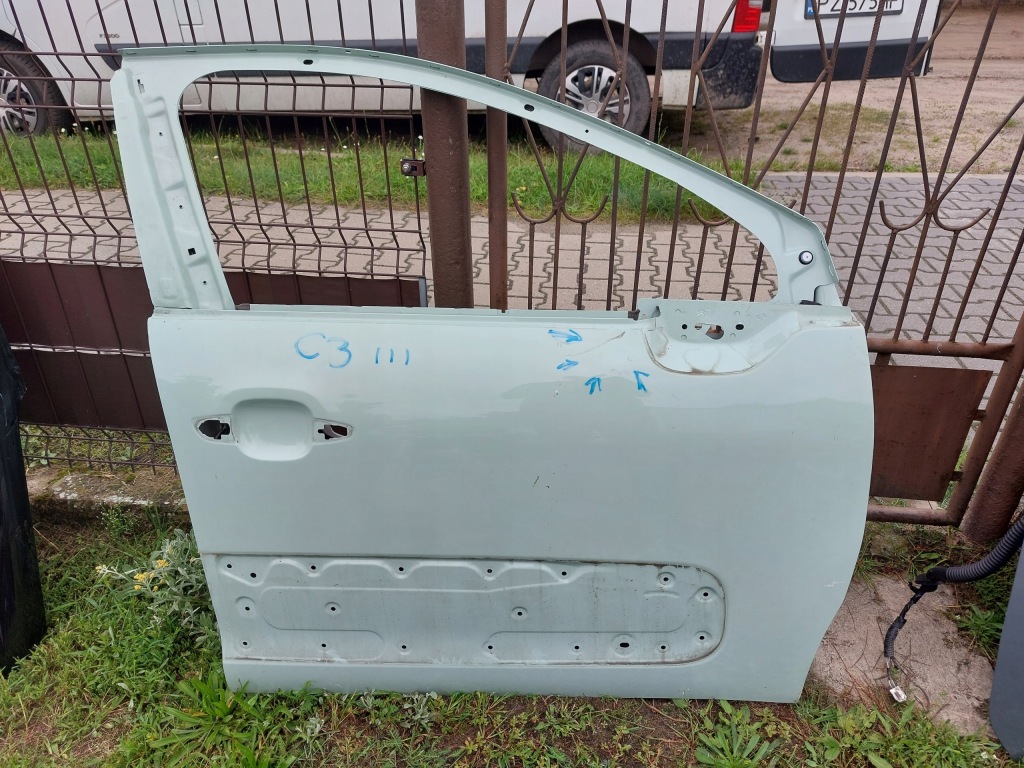 фото №1, Дверь перед передние citroen c3 iii правое