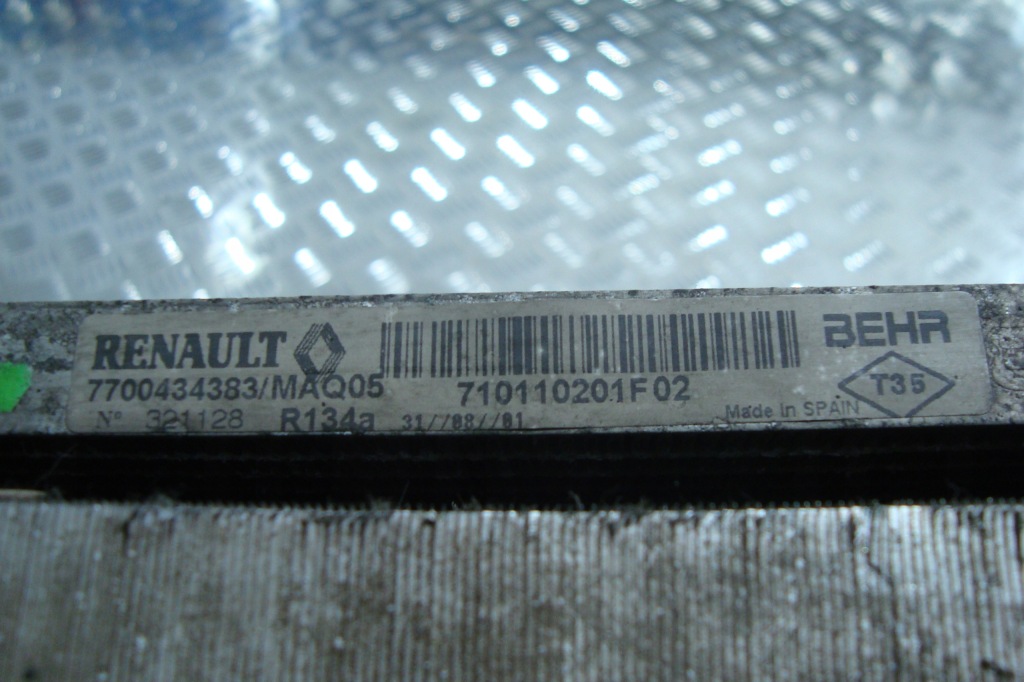 Радіатор woda кондиціонер вентилятор renault scenic 1 1,9 dci Недорого