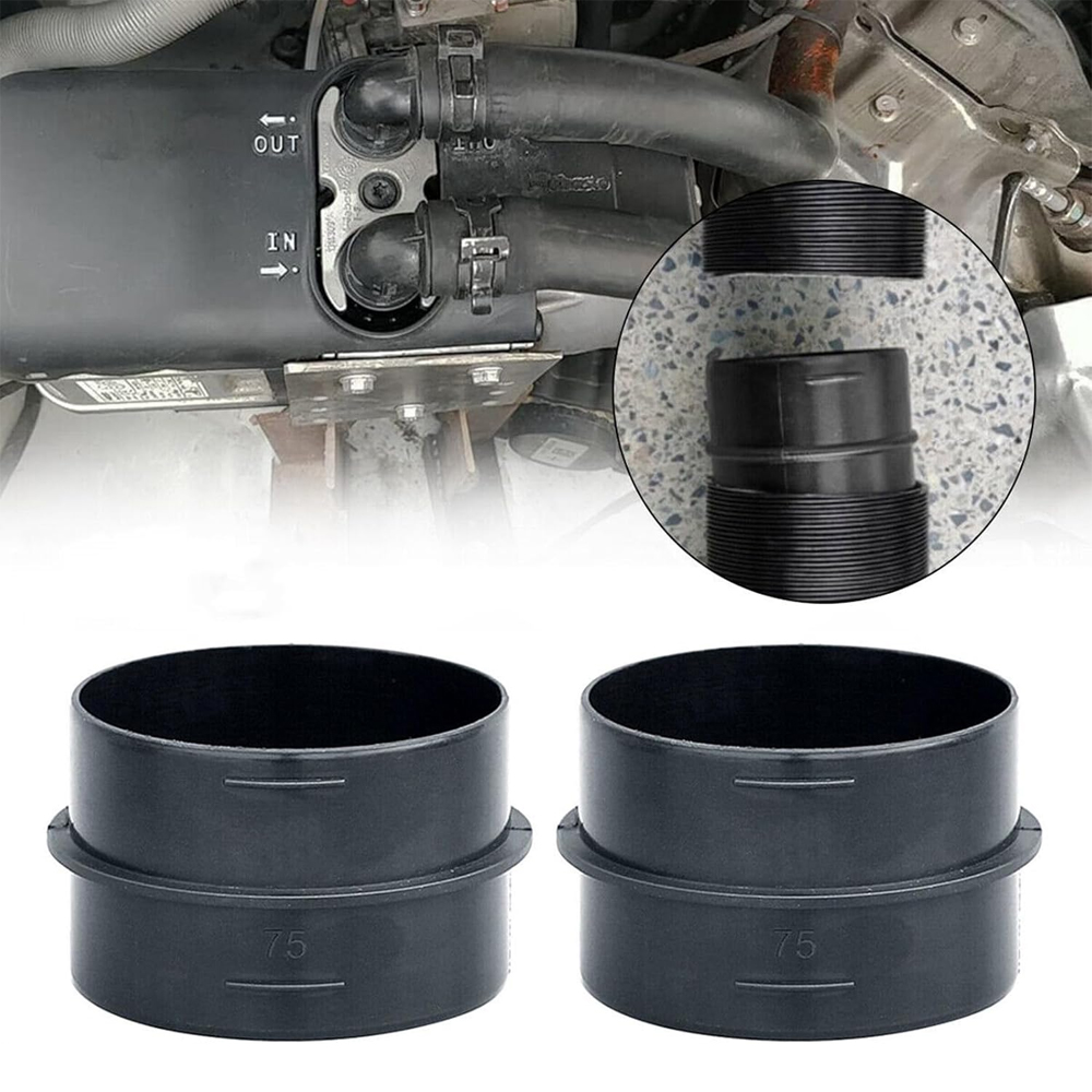 фото №13, 75 mm з'єднувач трубний обігріву стояночного 2szt з'єднувач трубка повітря