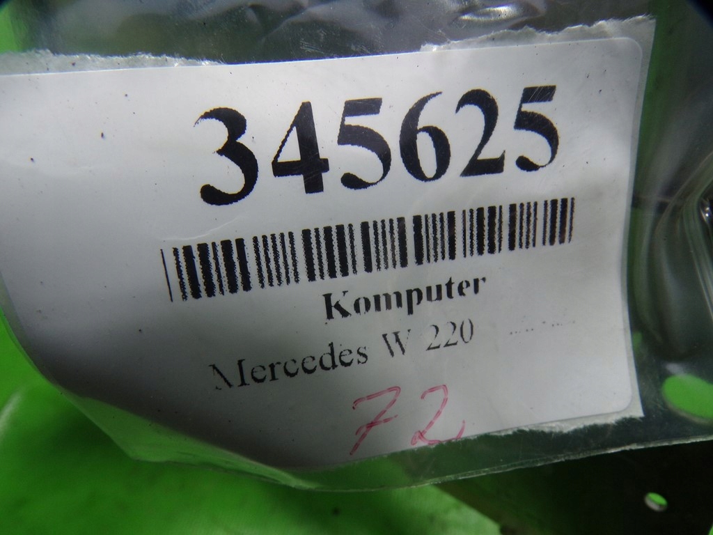 фото №9, Mercedes s w220 4.0 cdi бортовой компьютер блок управления модуль подвеска 0225450832