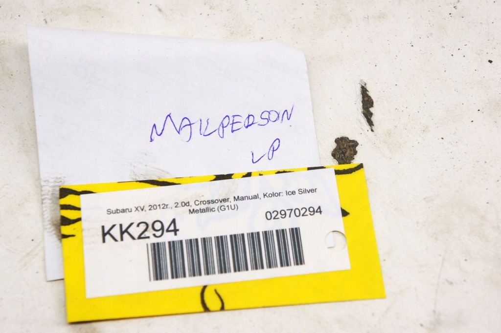 фото №6, Kk294 subaru xv i 2.0d амортизатор левый перед